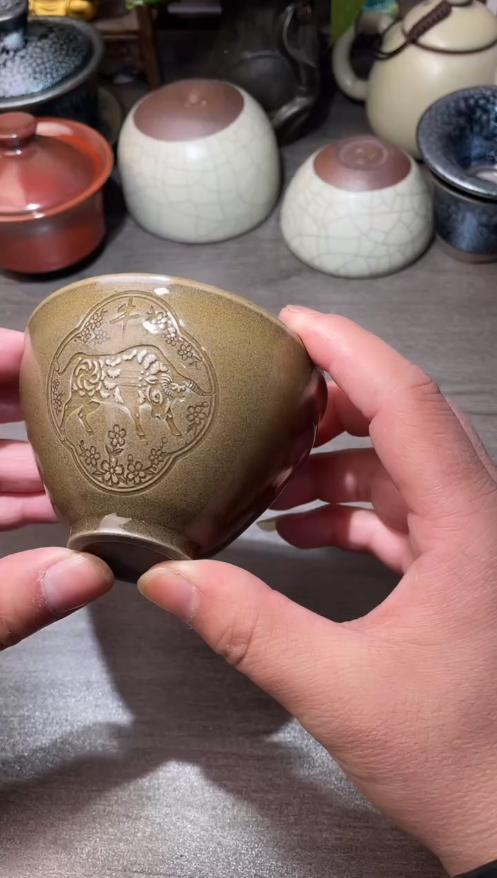 茶盏牛高端茶器主人杯