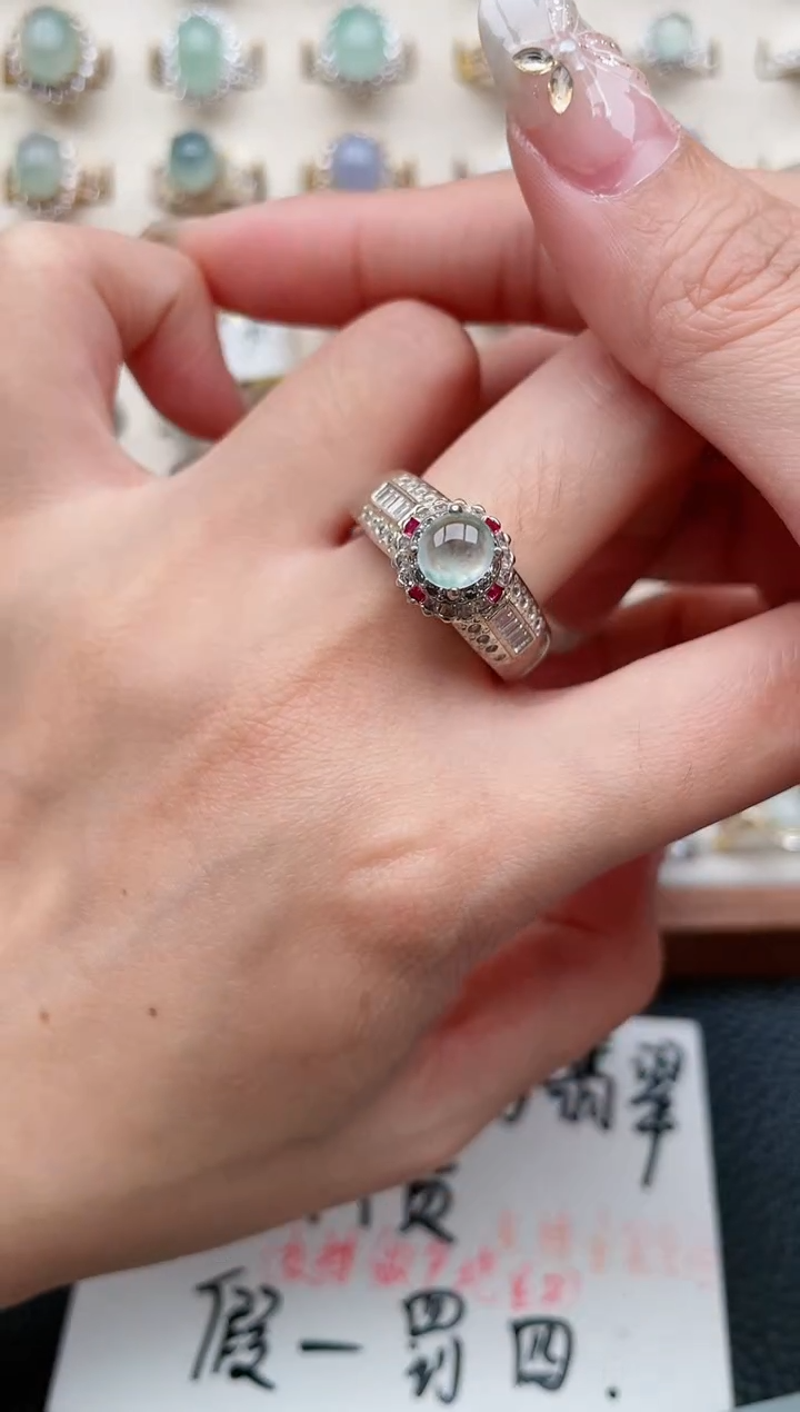 【闪购商品】翡翠戒指未镶嵌1111111111111