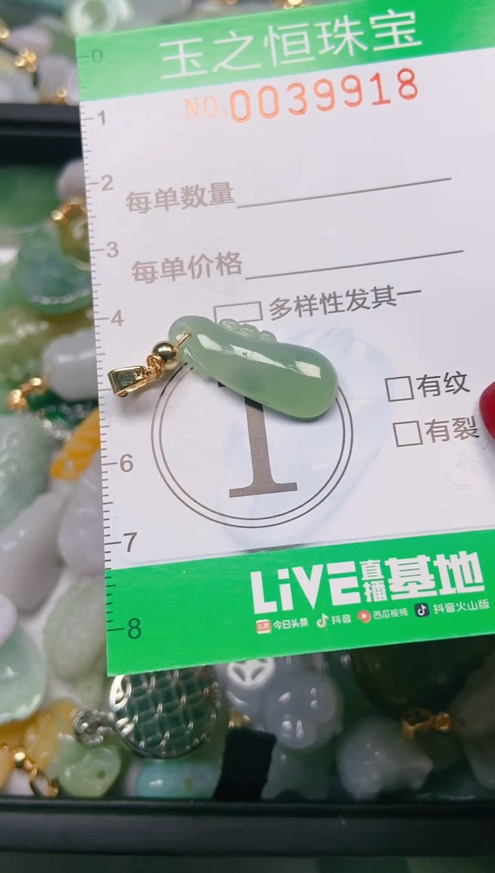 【闪购商品】翡翠颈饰未镶嵌闪购0039918