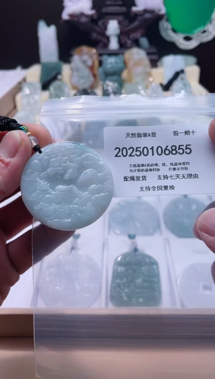 【闪购商品】翡翠颈饰未镶嵌闪购商品8号店200250010022