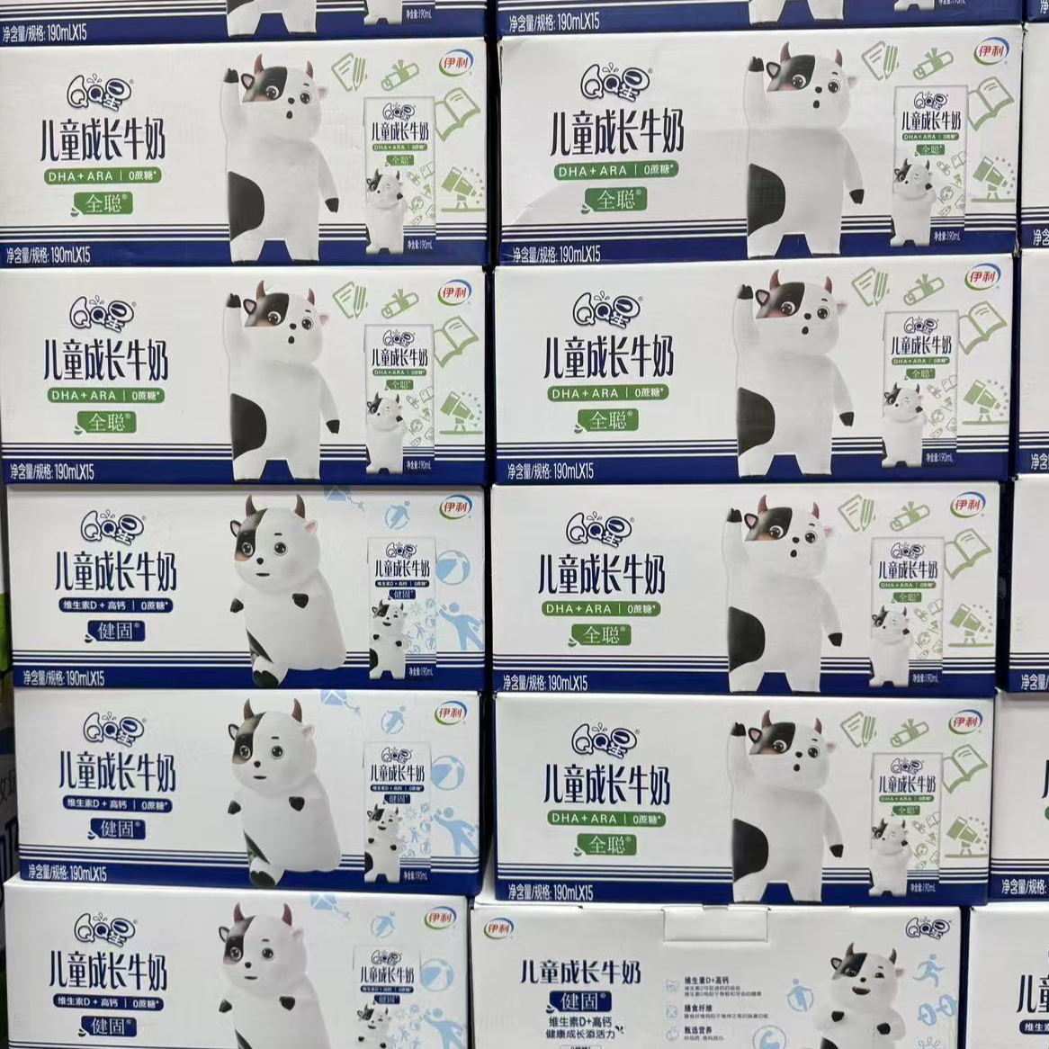 （12月份）伊利儿童成长牛奶（口味随机发）190*15*1