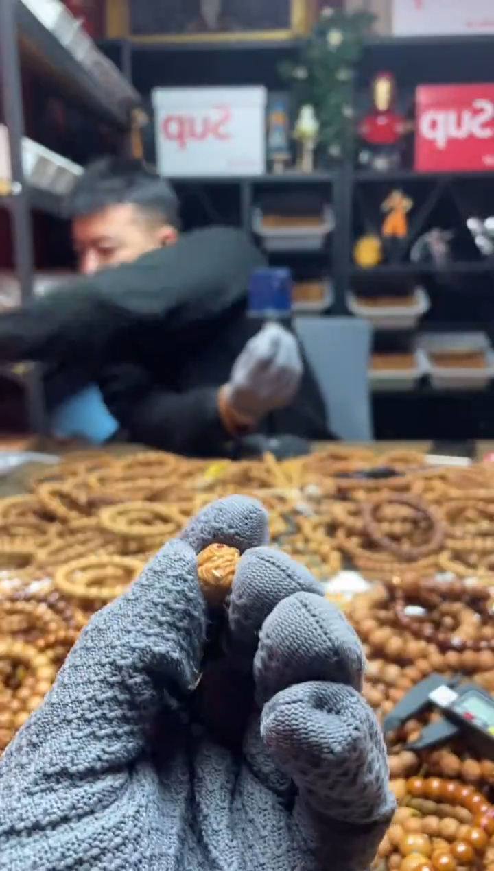 手串猴头核桃019 配饰  3颗 全品  