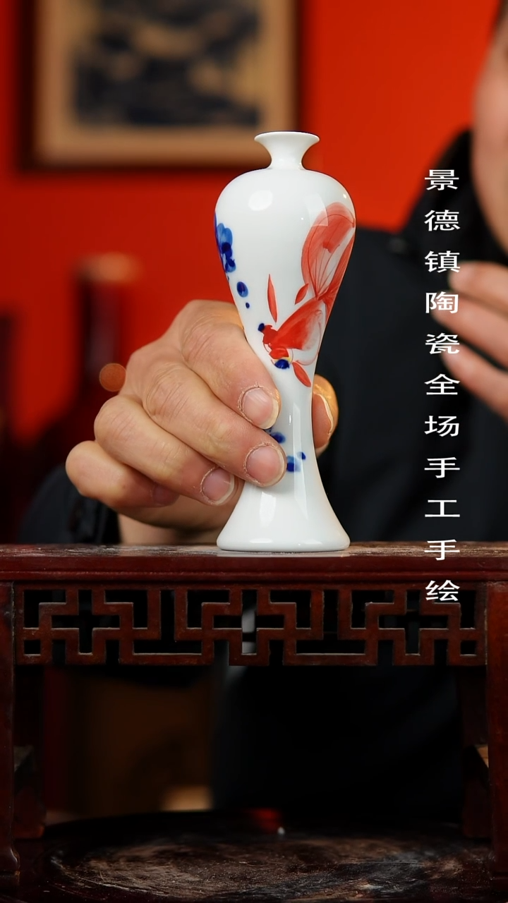 【闪购商品】摆件景德镇陶瓷手工手绘