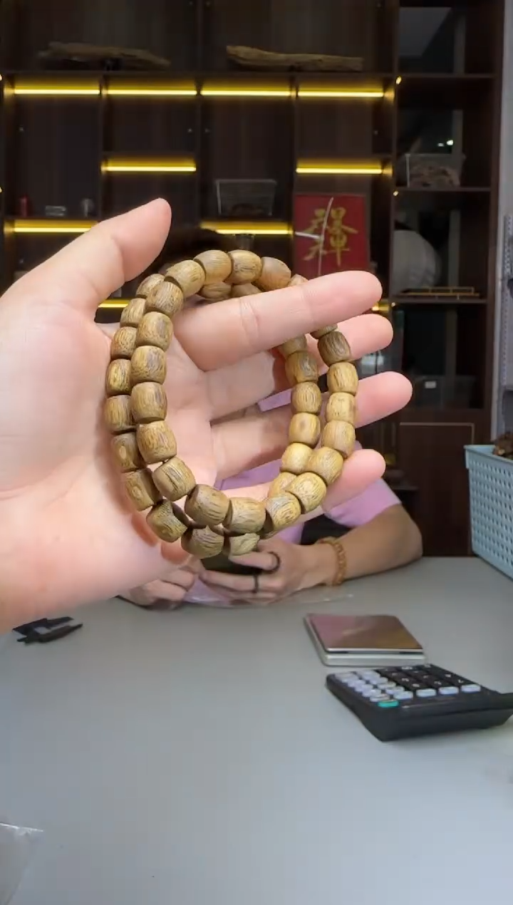 沉香碎屑沉香779号招牌款红金猊09鼓珠单圈配碎屑香粉多样性发一6