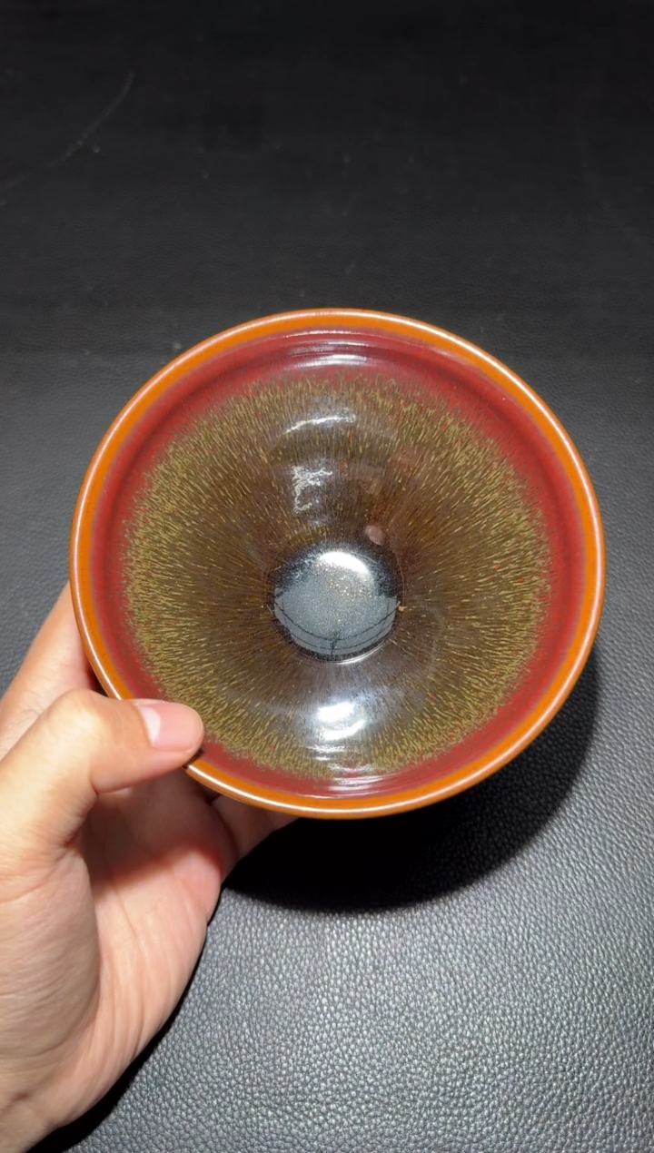 茶盏金长兴柴烧点茶30