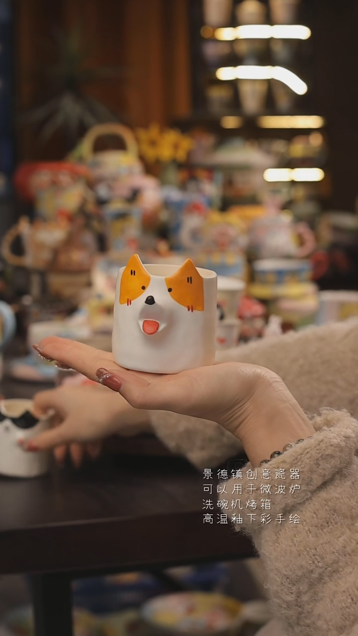 景德镇釉下彩绘设计师款式陶瓷