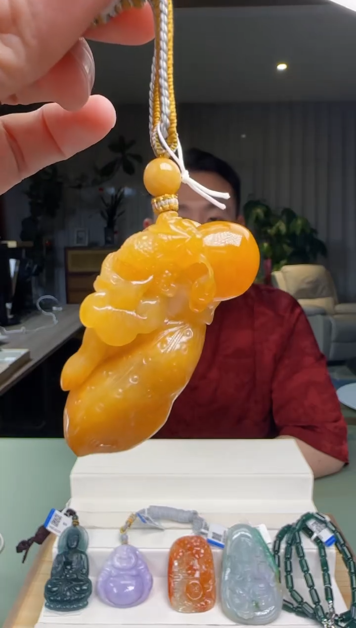 【闪购商品】翡翠颈饰未镶嵌DY@@960Q7J03455