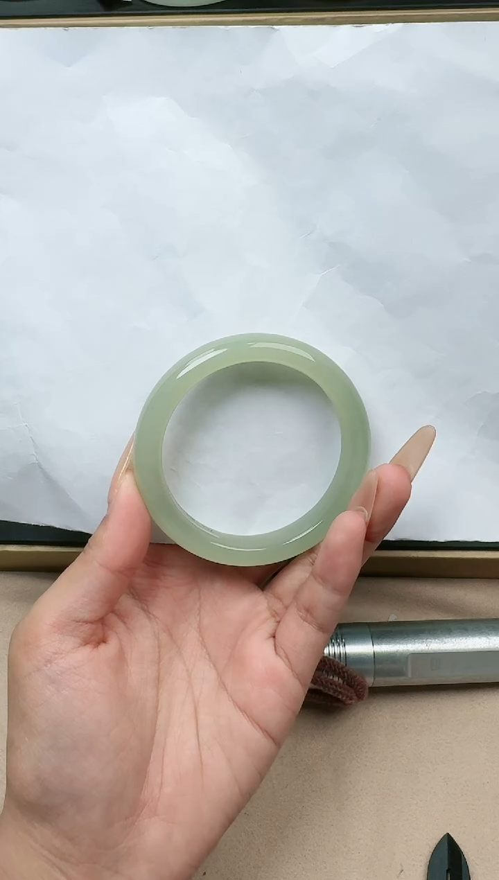 【闪购商品】和田玉手镯未镶嵌53/54圈口YY