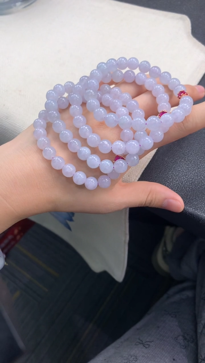 未镶嵌手串翡翠FC554 翡翠手串 多样性发其一