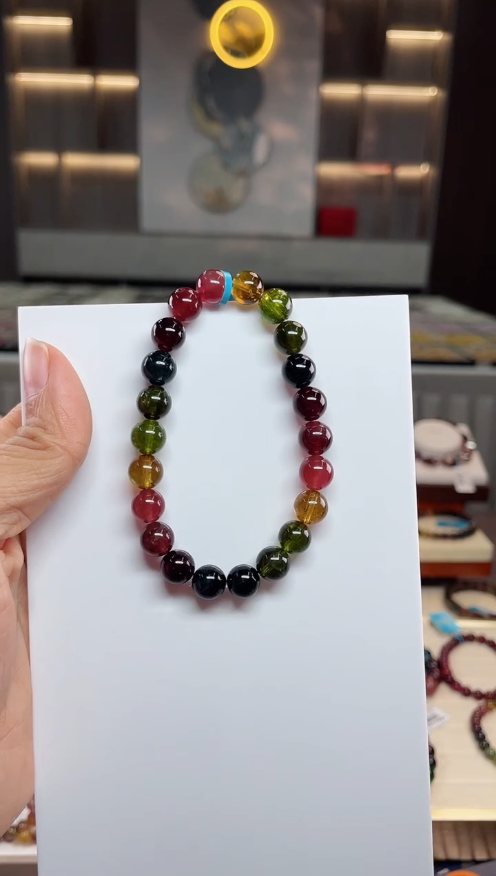 【闪购商品】碧玺单圈手串未镶嵌（多样性发一条）Q