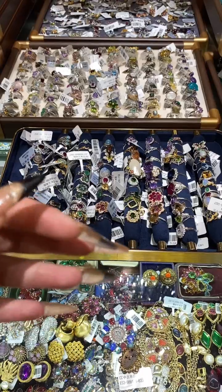 琉璃铜合金楚楚珠宝中古甄选不退换