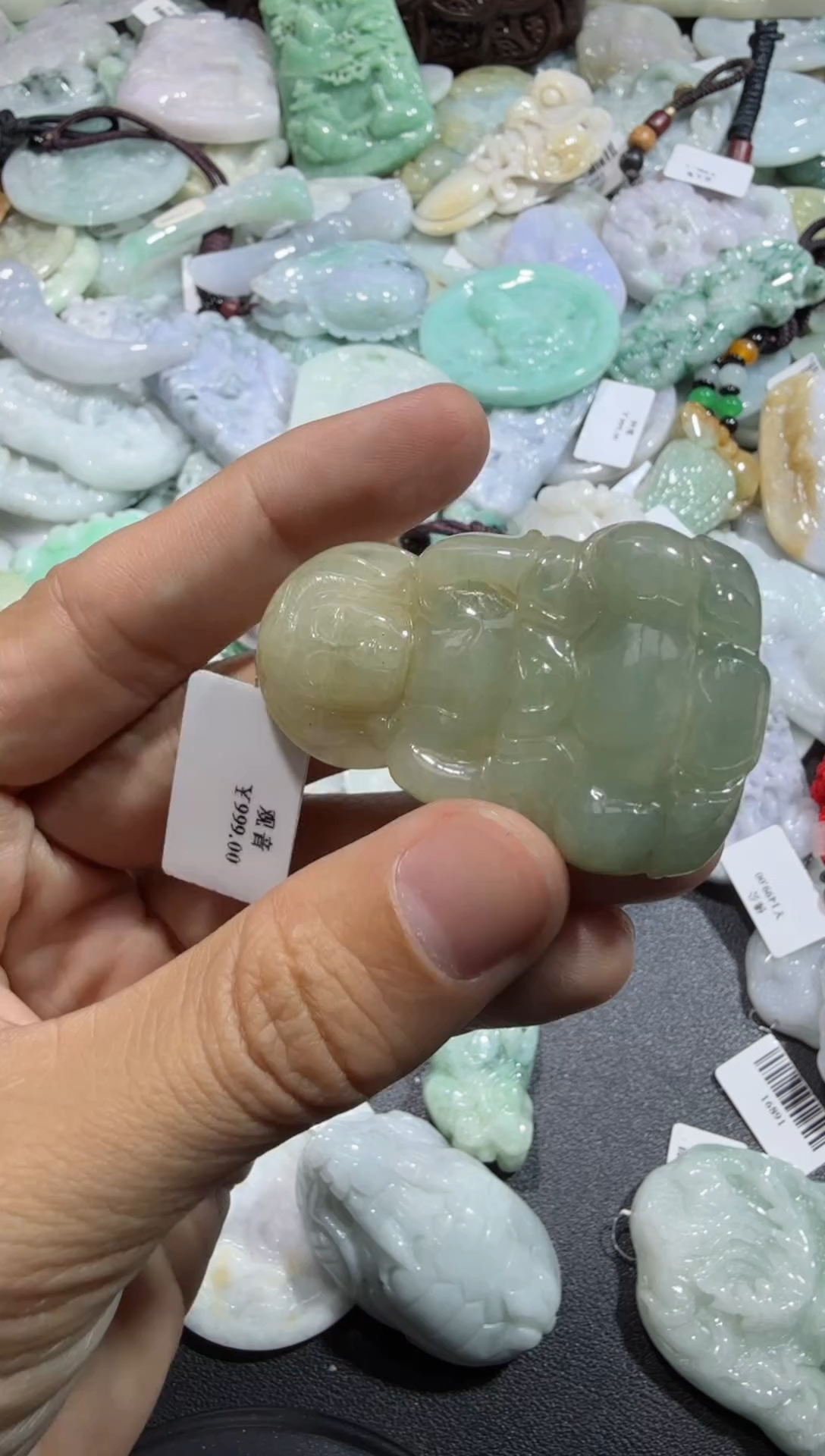 【闪购商品】翡翠颈饰未镶嵌00000127