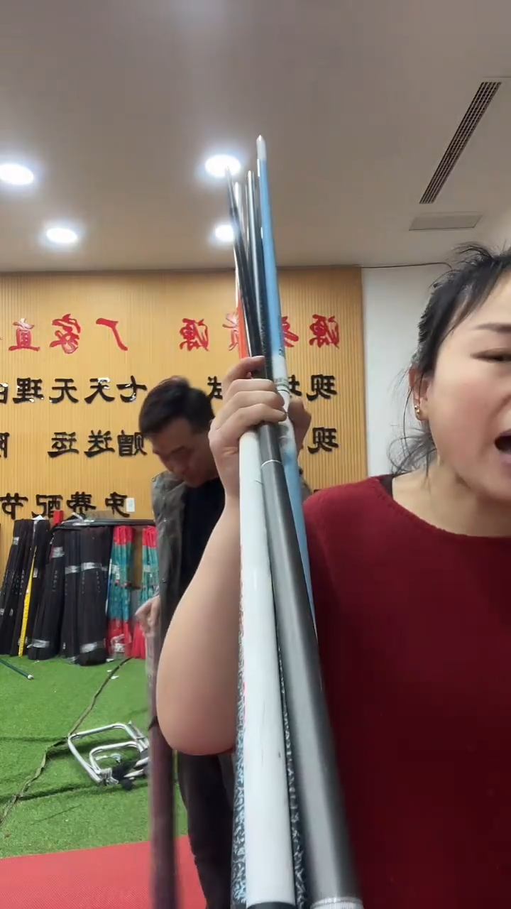 碳素2.7m样品竿随机发