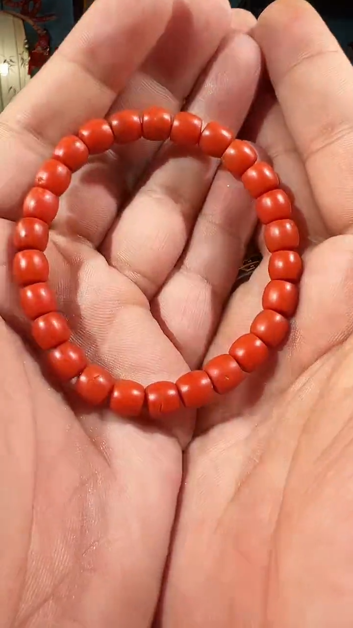 【闪购商品】南红玛瑙手串未镶嵌7+老珠改
