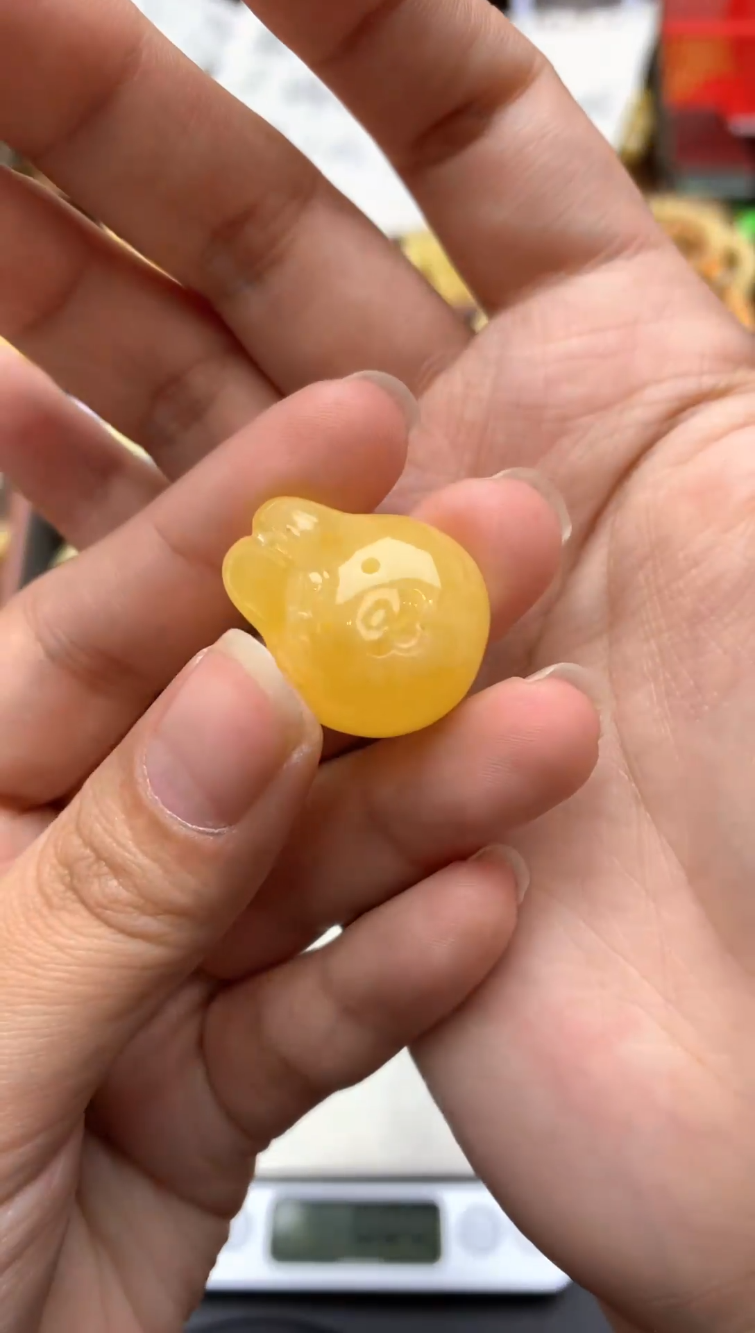 【闪购商品】琥珀珠宝奇石未镶嵌043琥珀蜜蜡花粉