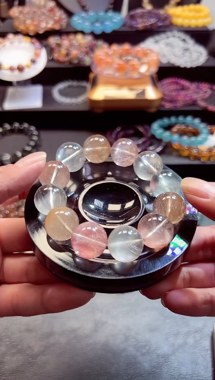 未镶嵌手链水晶文****246