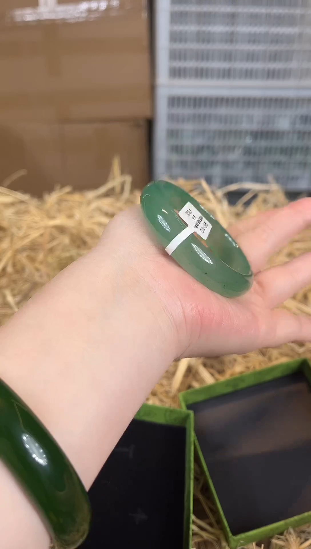 未镶嵌手镯石英质玉D1013