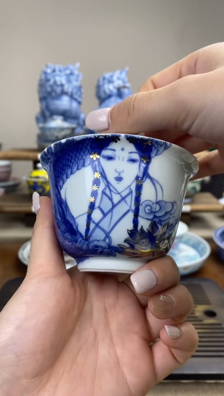 【闪购商品】小龙女元宝二才盖碗