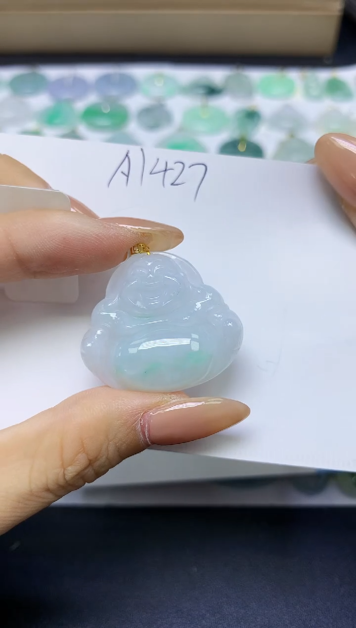 颈饰未镶嵌翡翠天然缅甸A货翡翠百元以上9元证书费自理