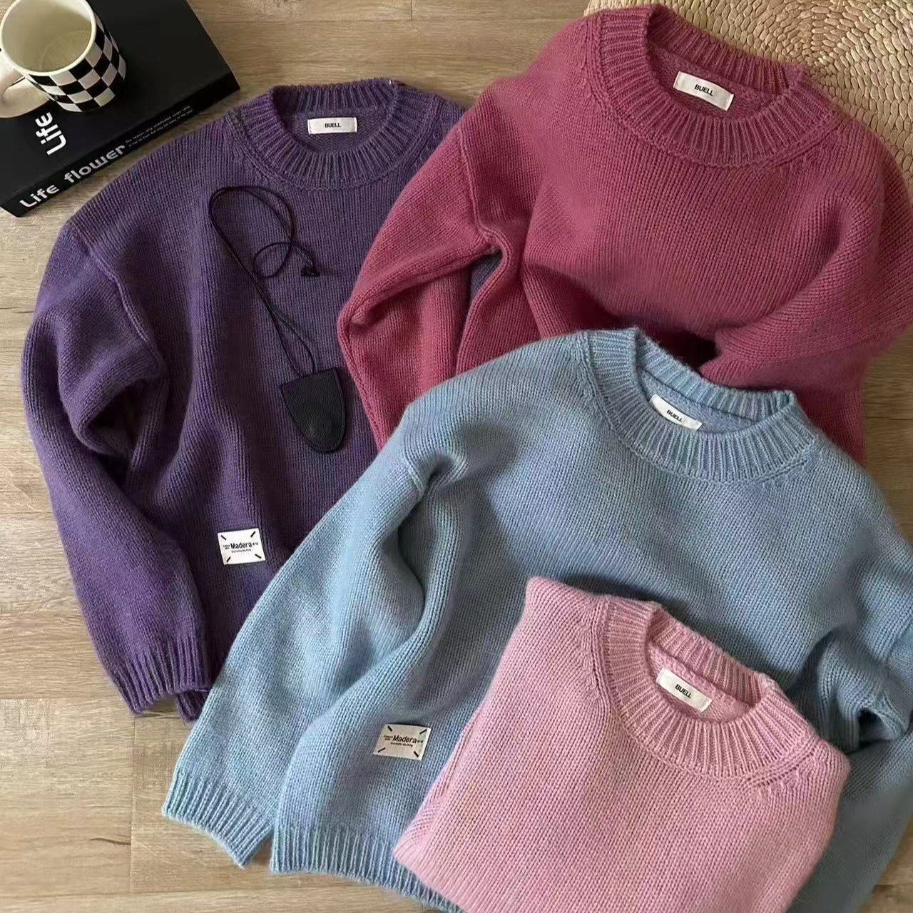 （101-149）秋冬厚款女式羊毛衫