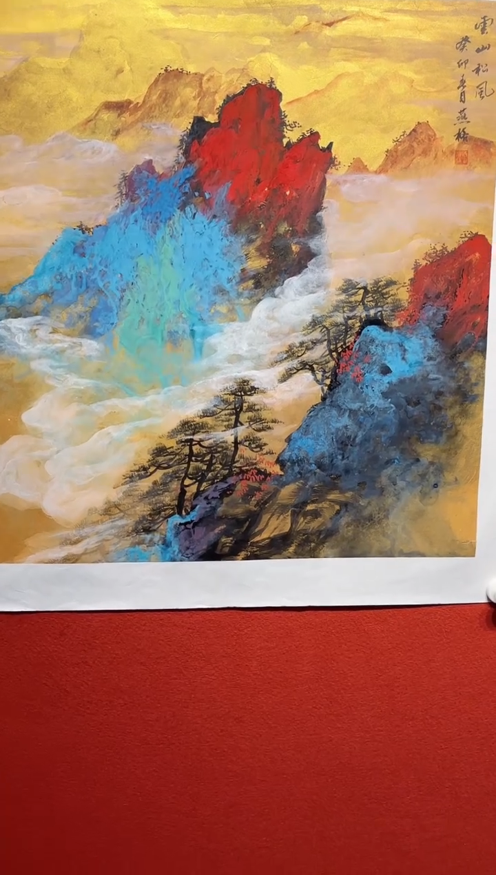 国画秦燕格国画手绘作品Y28