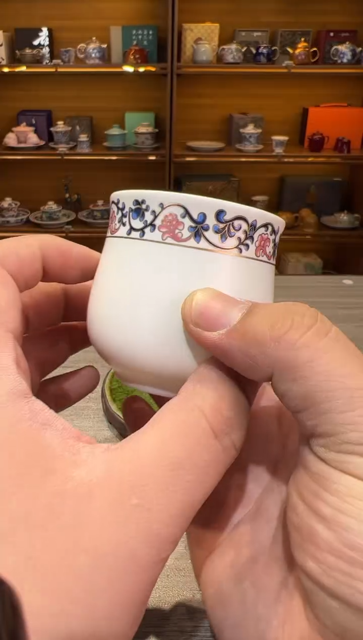 【闪购商品】兰藤花高杯茶具茶具