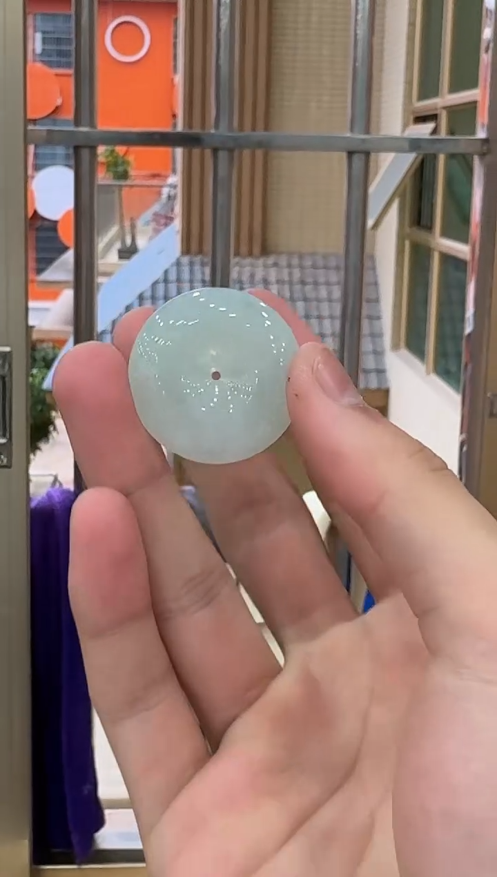 【闪购商品】翡翠颈饰未镶嵌平安扣