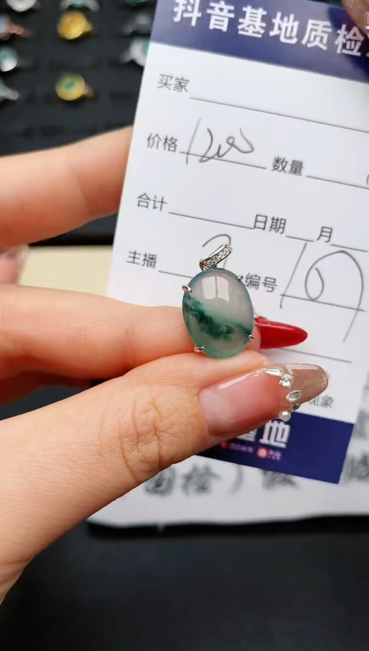 【闪购商品】翡翠颈饰银S925镶嵌..........