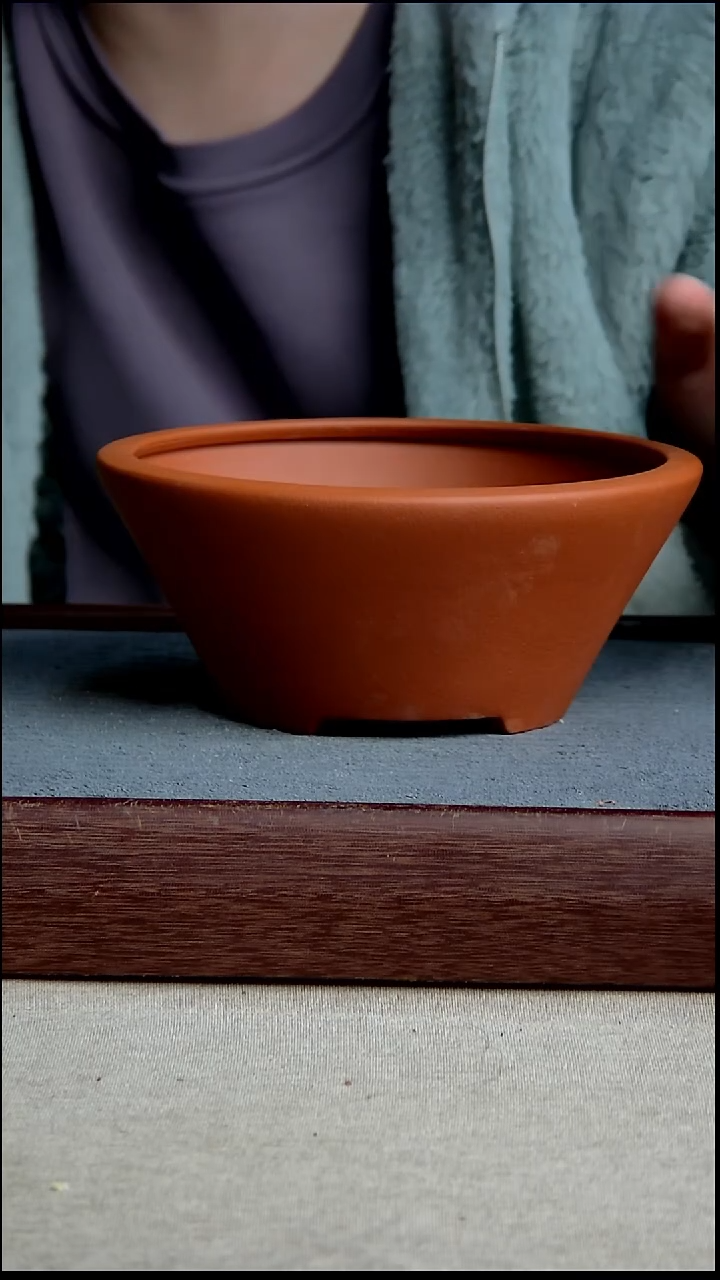 紫砂花盆17.5*7.5内径尺寸