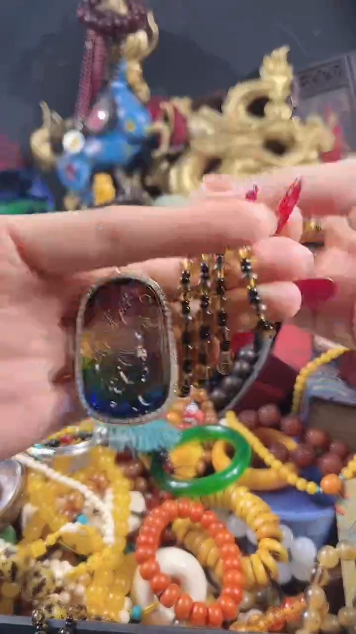 【闪购商品】和田玉颈饰未镶嵌【闪购商品】多彩项链5