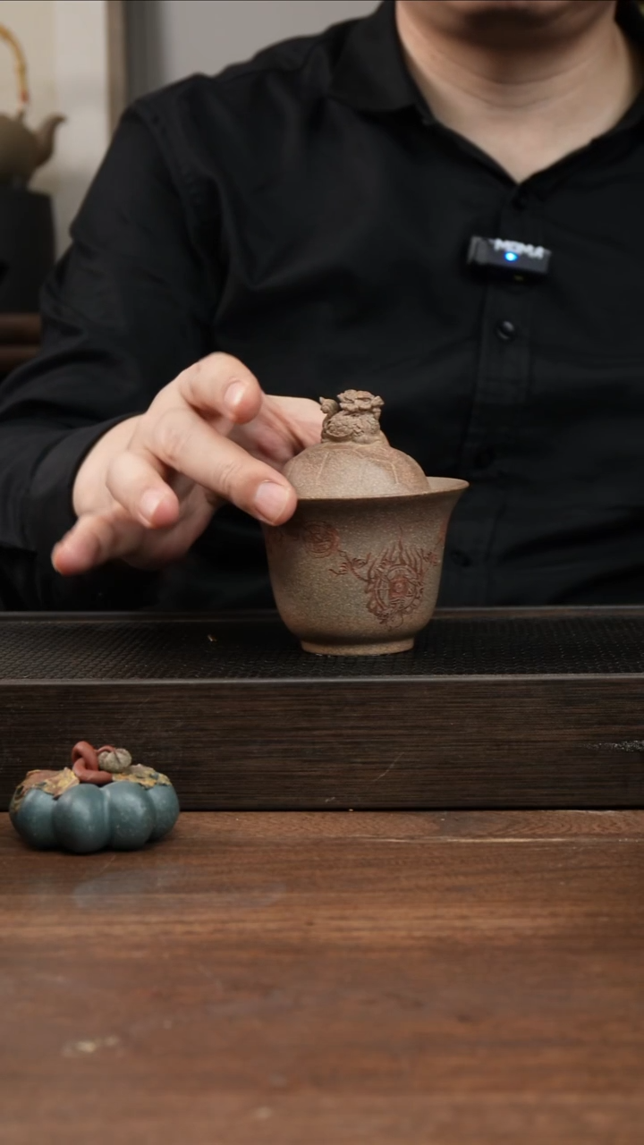 茶杯紫砂晴*还原烧新款手抓  ！    150CC  