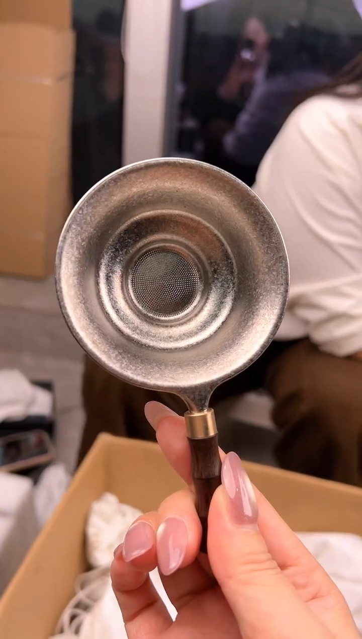 纯钛茶漏  冰晶    