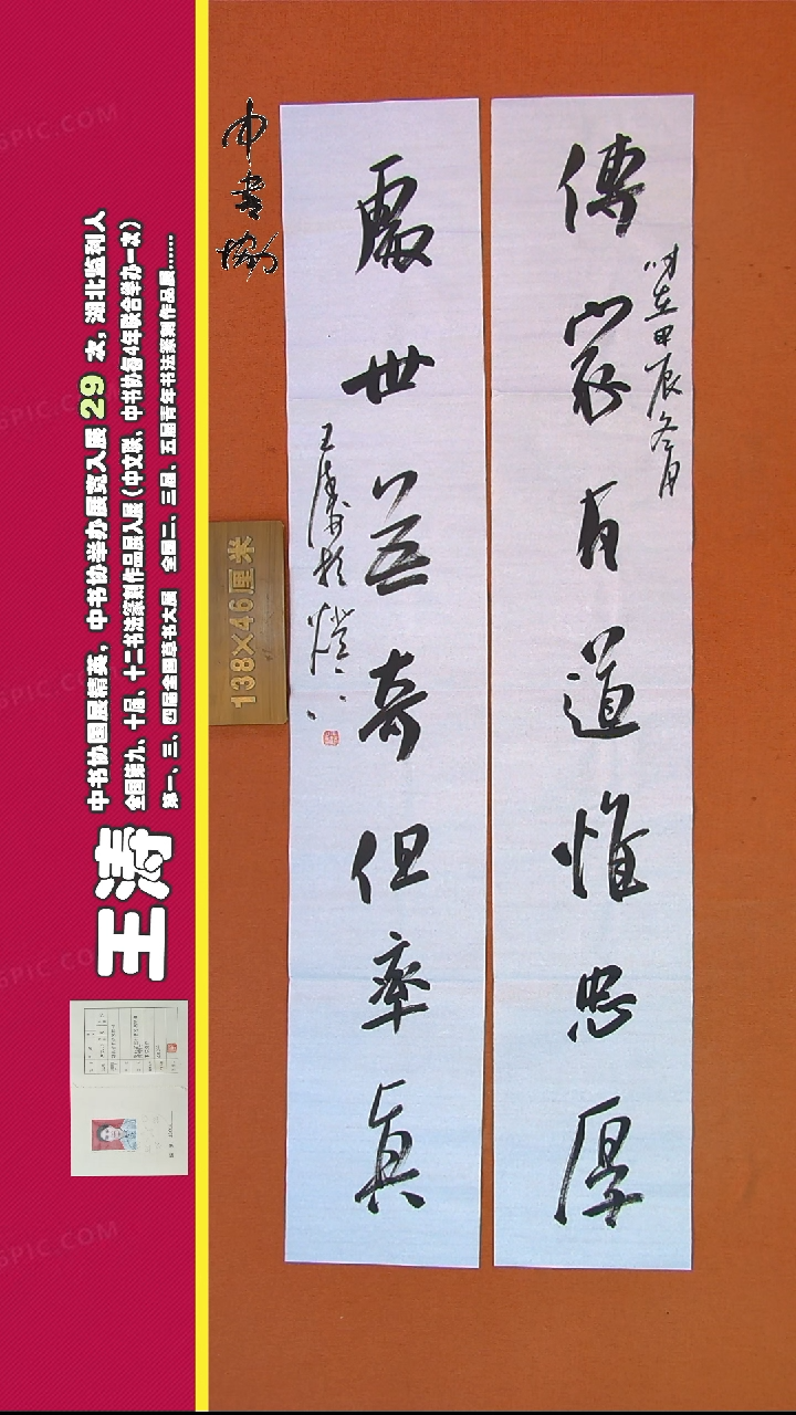 【闪购商品】书法150王涛书法作品