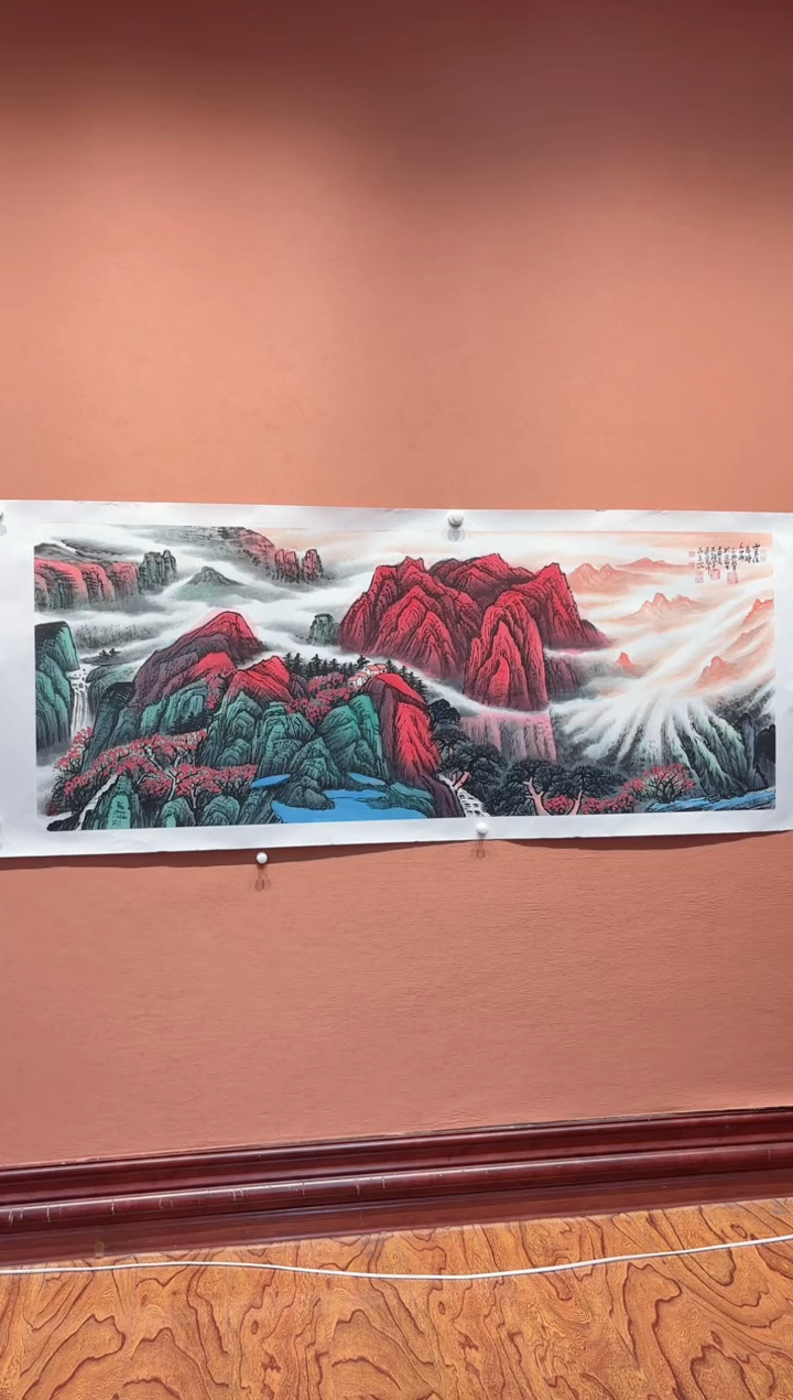 国画师立照老师国画作品
