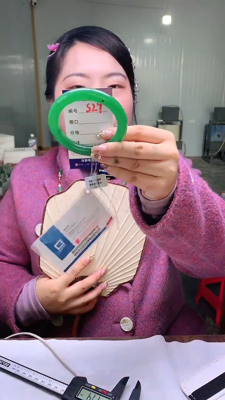 【闪购商品】石英质玉手镯未镶嵌云之玉-序号29