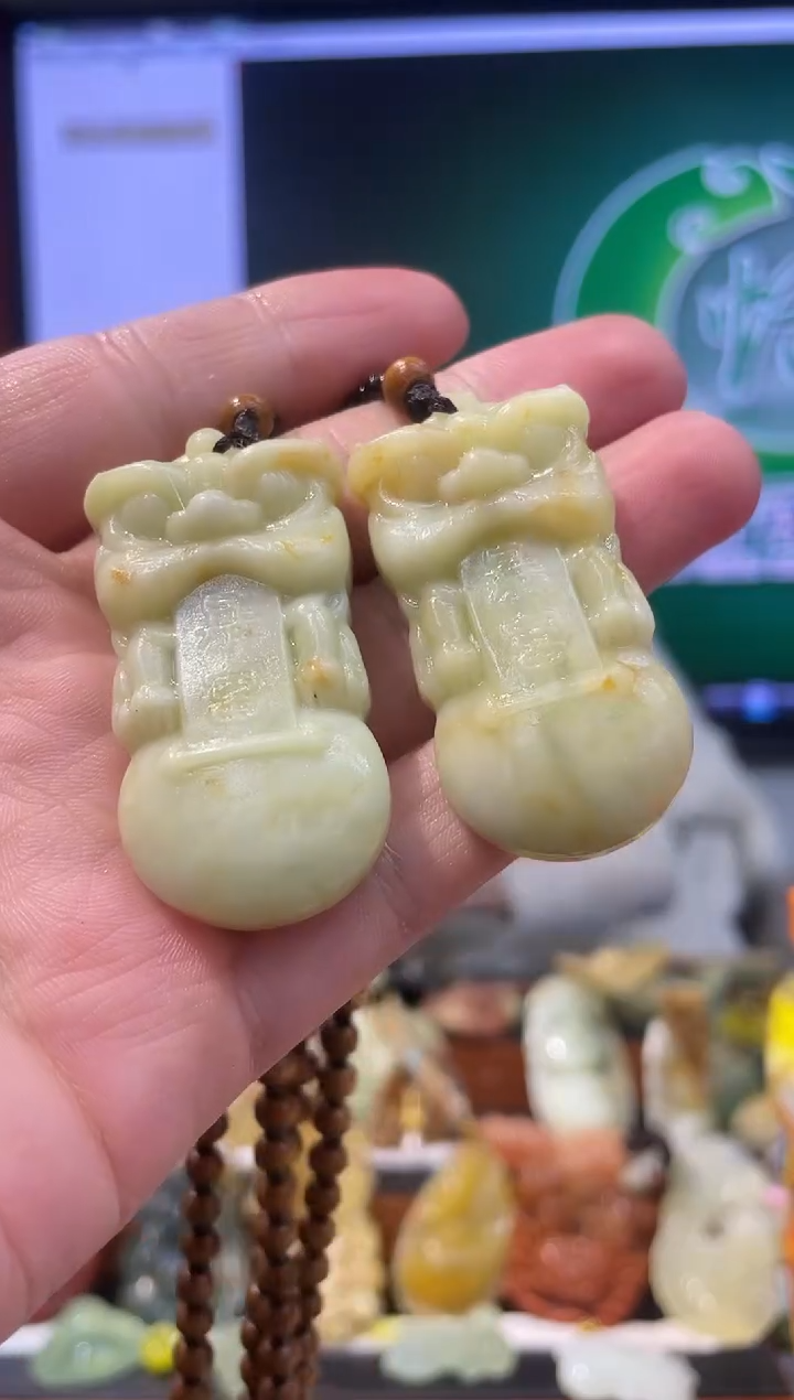 【闪购商品】岫玉吊坠未镶嵌多样性发货*拍一发一