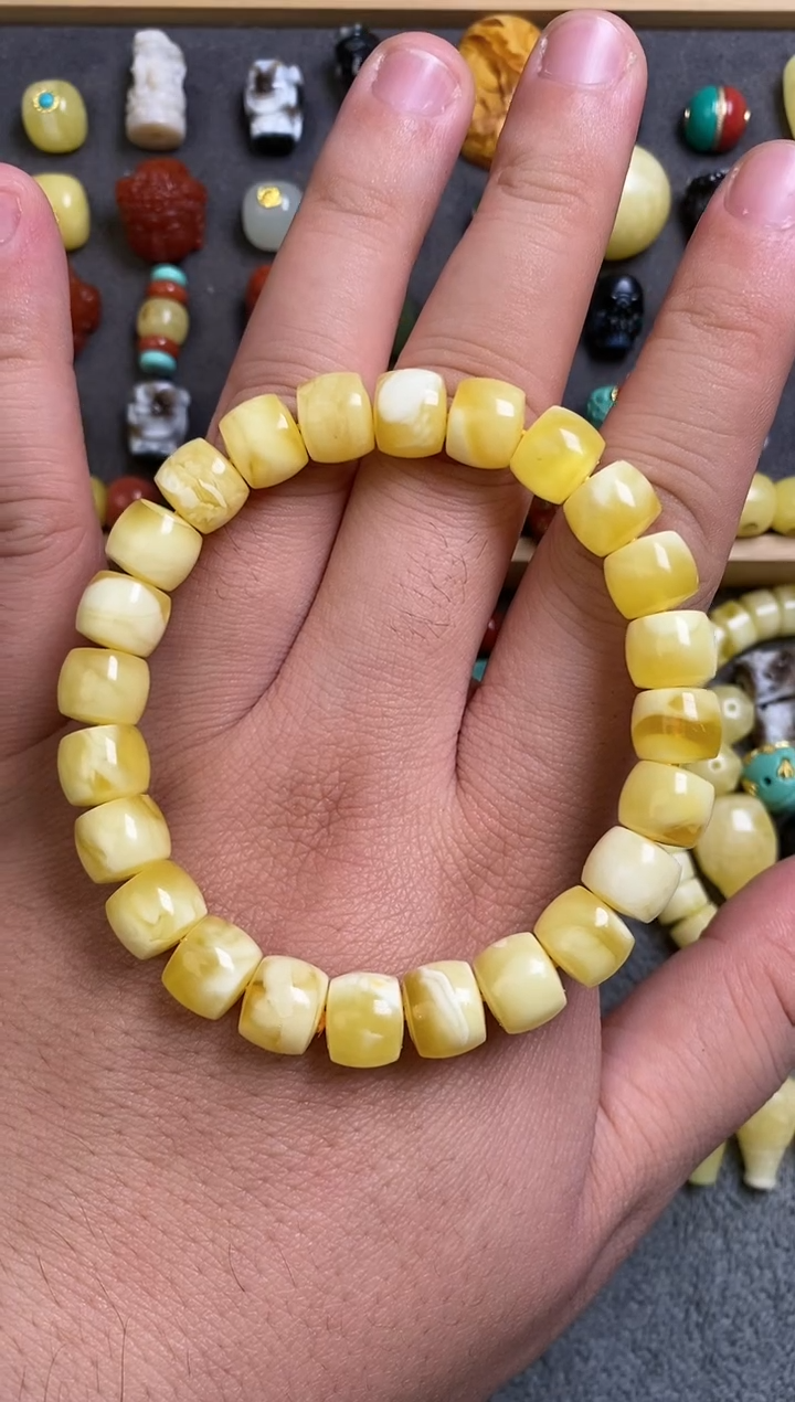 【闪购商品】蜜蜡珠宝奇石未镶嵌9mm