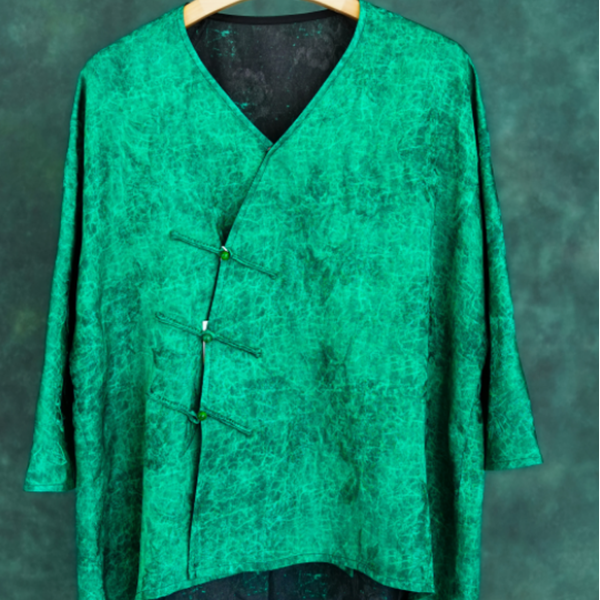 【美锦家】新中式国风斜襟中国风上衣258284（二等品不退不换）