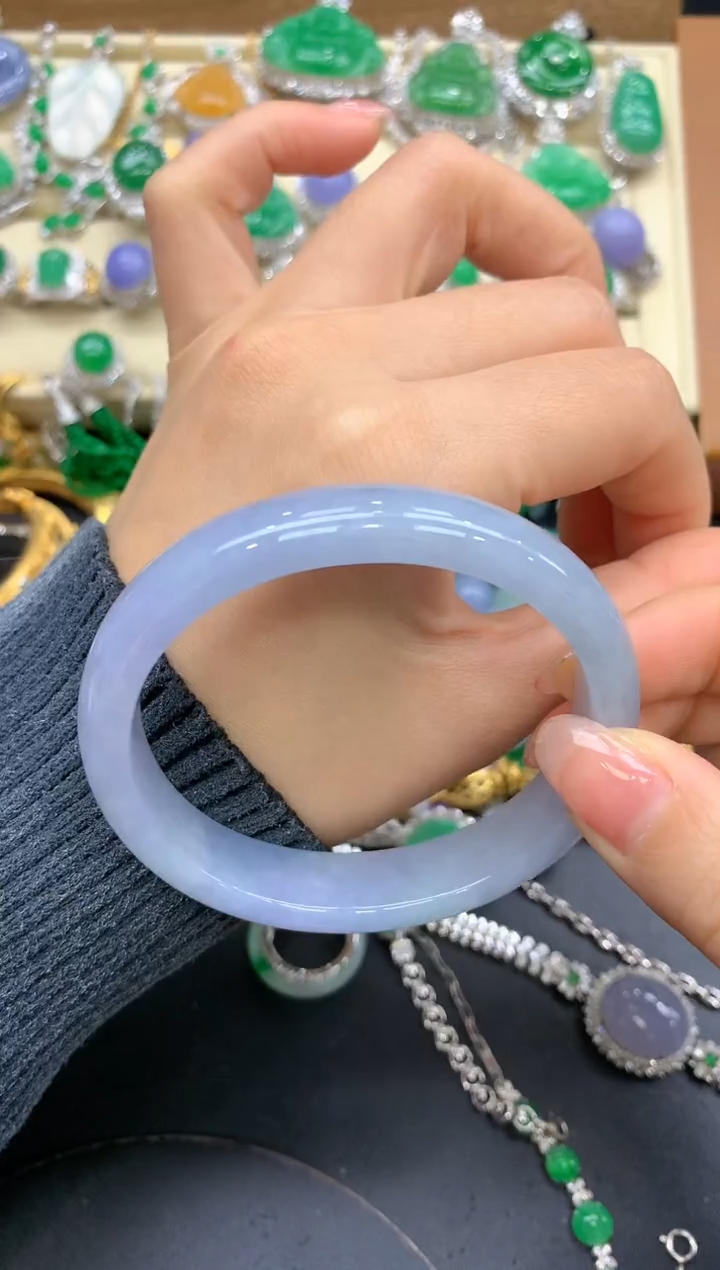 【闪购商品】翡翠手镯未镶嵌135-中国好珍宝