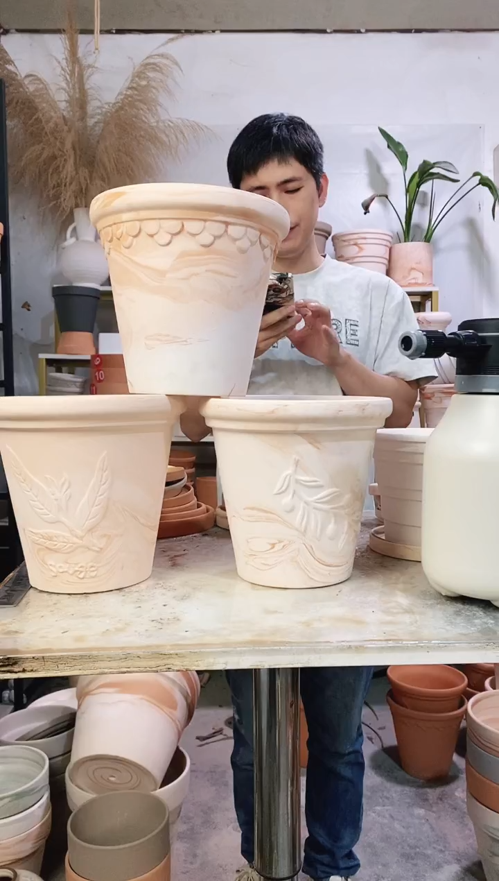 20*19玛奇朵浮雕3图案 3盆无托