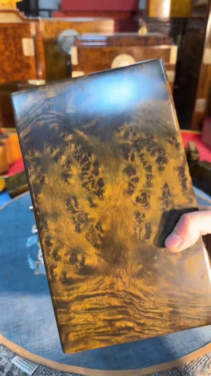 【闪购商品】乌木类成套家具阴沉首饰盒（大师工） s28