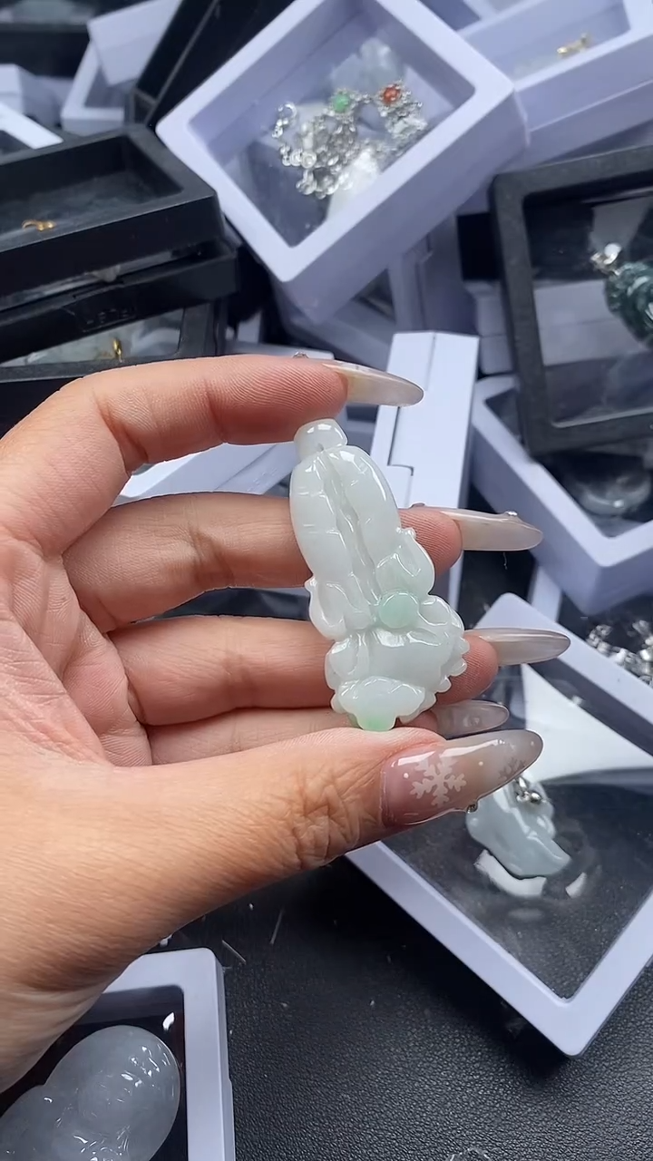 颈饰未镶嵌翡翠3642