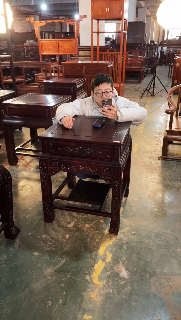 【闪购商品】黑酸枝木类成套家具J32