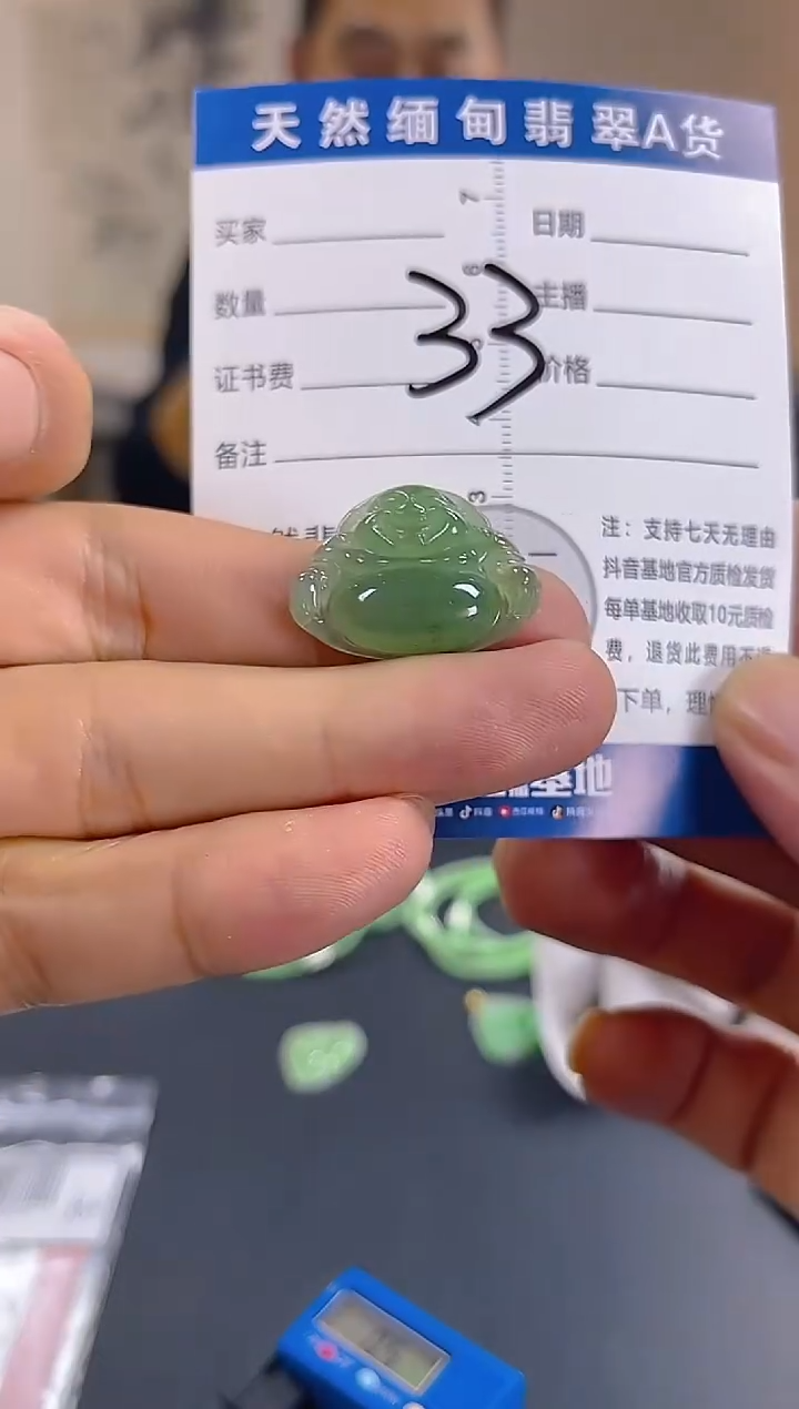 颈饰未镶嵌翡翠纯天然缅甸翡翠A货