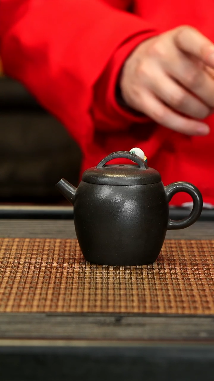 【闪购商品】紫砂茶壶WT82高汉瓦 古渡乌泥