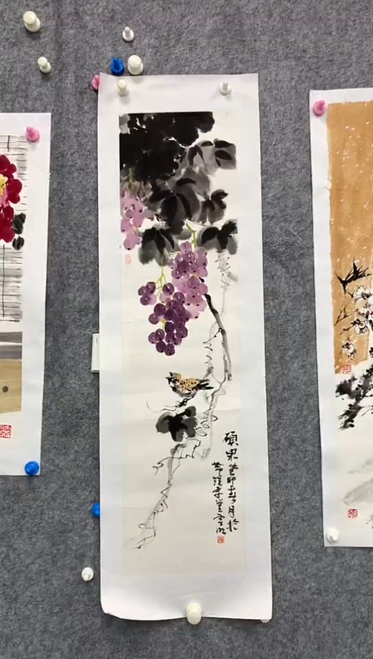国画王黎明老师花鸟