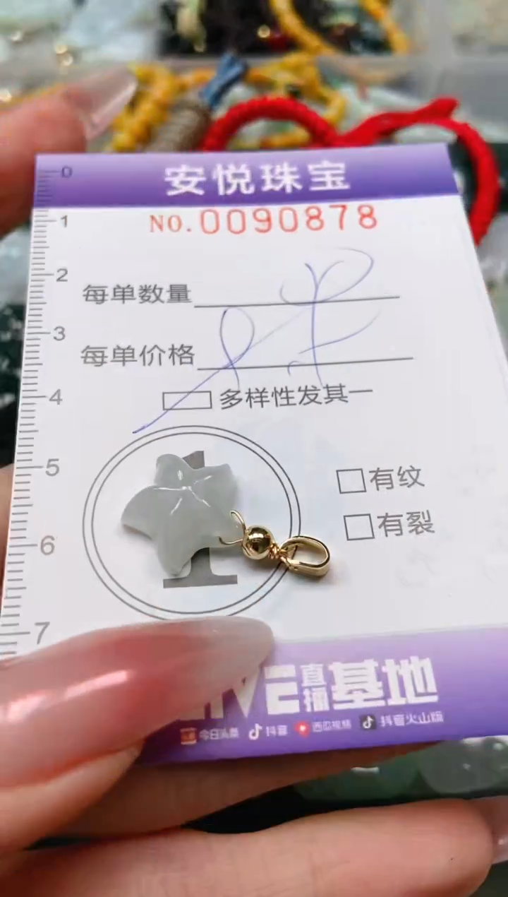 【闪购商品】翡翠颈饰未镶嵌闪购0090878多样性发其一