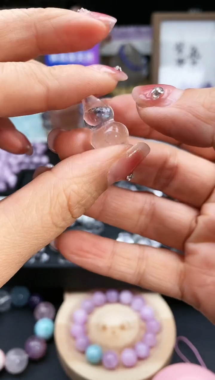 【闪购商品】水晶颈饰未镶嵌134a多样性发其一/2.25/1个