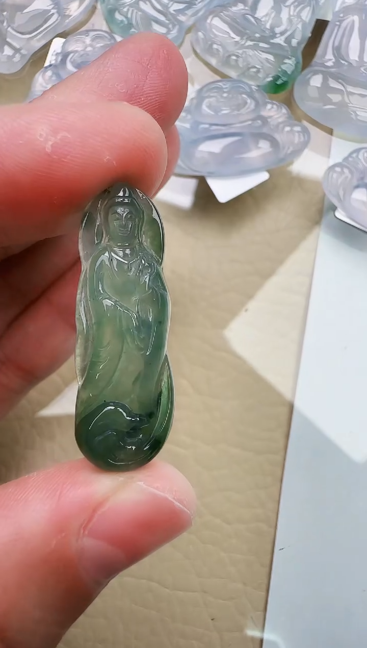 颈饰未镶嵌翡翠缅甸翡翠a货