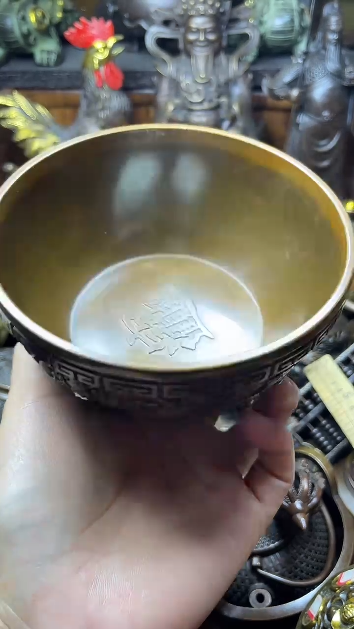 闪购链接，点击下单，有运费险，铜摆件